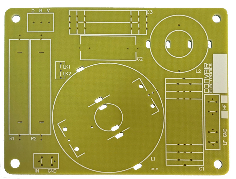 Convair Electronics PCB9013 mk 2 For 2-way Crossover